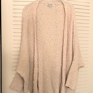 Off white popcorn cardigan